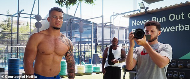 It follows as documentarian Louis, 55, explores how extremist influencers are manipulating young boys with their ideas surrounding masculinity, interviewing the likes of Harrison Sullivan (HSTikkyTokky) [Pictured left)