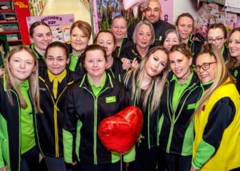 Family of 16 spanning three generations work together at SAME Asda store in London