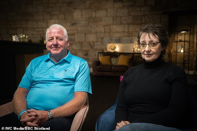 Kenny and Pam Ross, parents of Joanna Ross, one of the young children killed in the shooting