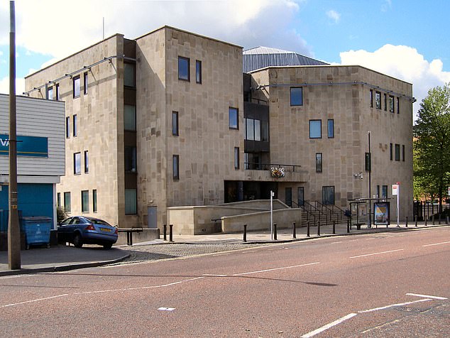 The 31-year-old mother pleaded guilty to ten counts of perverting the course of justice at Bolton Crown Court (pictured)