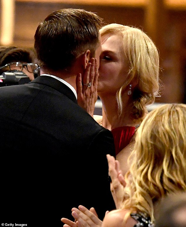 In 2017, Skarsgard kissed Kidman during the 69th Annual Primetime Emmy Awards at Microsoft Theater in LA in 2017