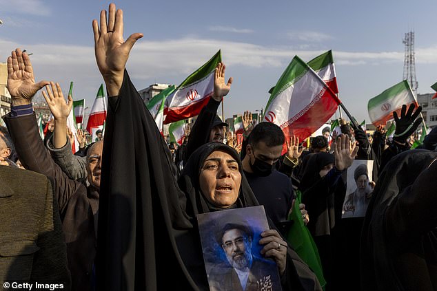 Fears of possible cells came after encrypted communications, believed to have come from inside Iran and intercepted by the US, were sent as an 'operational trigger' for 'sleeper assets' on Monday