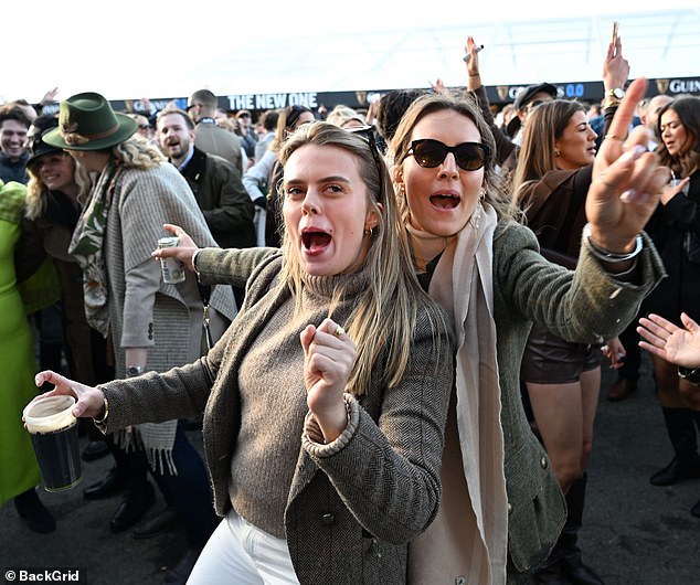 Beer we are again: For the first time, racegoers are allowed to drink in any area around the course, while Guinness prices are down on last year
