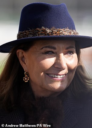 Arriving arm-in-arm with Zara Tindall, Carole carried a chic Hermes ostrich skin Birkin bag with an eye-watering price tag of approximately £20,000, and sported the same £115 Hicks & Brown fedora the Princess of Wales once wore at Sandringham in 2020