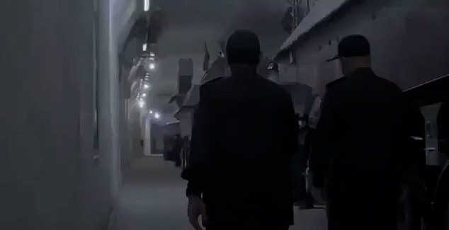 The Islamic Republic released a video boasting of its underground tunnels stocked with naval drones, anti-ship missiles, and sea mines.