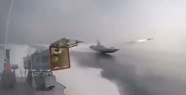 The regime has forced shut the crucial passageway, through which 20 per cent of the world's oil passes, as it ramps up its attacks on vessels in the region, attacking ships which try to pass