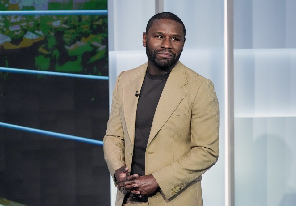 Floyd Mayweather Jr. Visits "Making Money With Charles Payne"