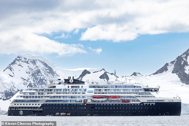 Our ship, the MS Fridjof Nansen, is a hybrid-powered, purpose-built expedition vessel with capacity for 530 passengers