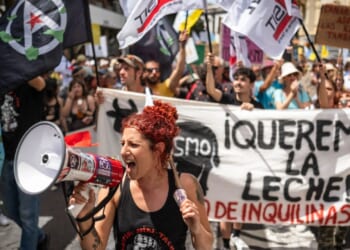 Tenerife anti-tourist protests erupt again just 2 weeks before Easter getaways as holiday rental cars have tyres SLASHED