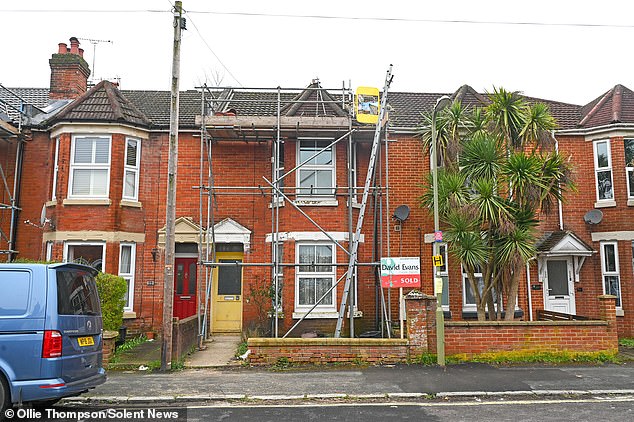 The property in Eastleigh used to belong to an elderly woman, but Mr Wincott wants to turn it into accommodation for eight people