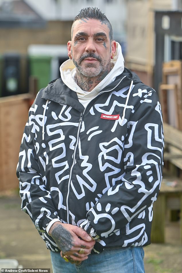 Simon Winwood, 51, said he and his neigbours no longer feel 'safe' as a result of Mr Winwood's actions