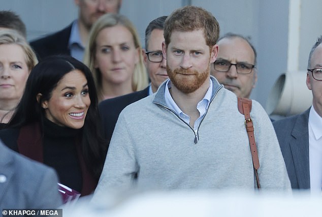 Meghan and Harry, pictured arriving in Sydney for their trip in 2018, are expected to tour the city again and also head to Melbourne next month - but the duchess's spokesman has said it is not related to As Ever's international launch