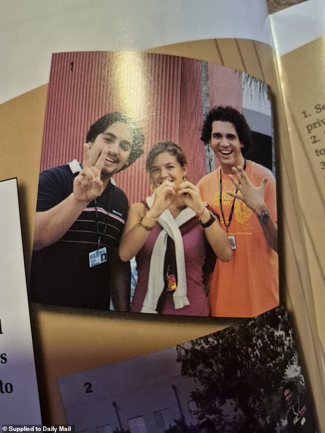 Oren (not pictured) and Alon (right) were among the most popular students on campus