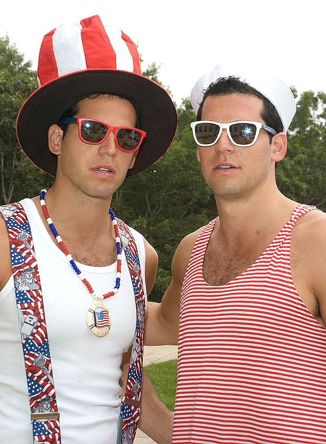 The twins were renowned in school, along with their friends, for their hard-partying ways. Their fondness for parting continued long into adulthood