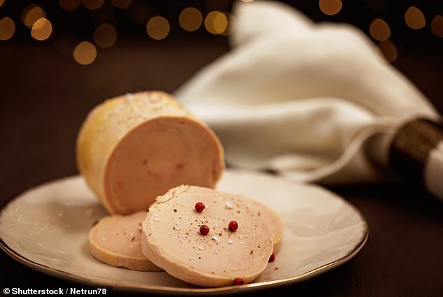 Food grown from animal and plant cells in a lab include  duck foie gras – with two products already being risk-assessed by regulators (file image)