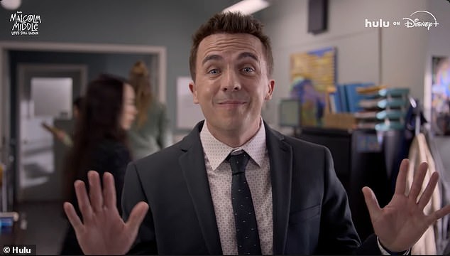 The trailer then cuts to a grown-up Malcolm commenting on how 'fantastic' his life is as long as he stays 'completely away from [his] family'