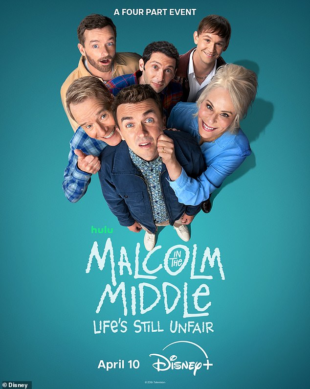 Malcolm In The Middle: Life's Still Unfair will be available to stream on Disney+ from April 10 in the US