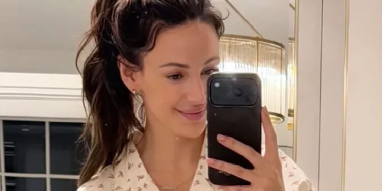Michelle Keegan shares sweet snap with daughter Palma in matching PJs