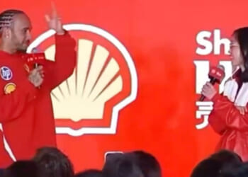 'Why him?' - Lewis Hamilton left baffled by bizarre video message from British TV icon as he admits 'that was strange'