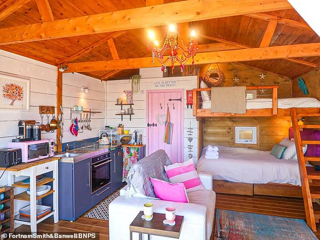The couple bought the chalet for just under £150,000 in 2020, after Steve's Motor Neurone Disease diagnosis meant they could no longer go on overseas holidays