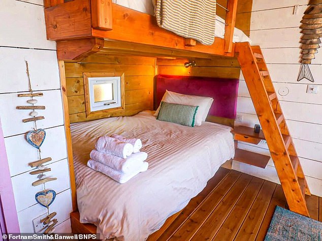 'We redesigned it to meet his needs and make a space where he could be comfortable - once you're in it's accessible,' Mrs Williams said