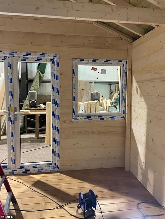 But owners can only stay overnight in it for ten months of the year - as the local council shut off the water supply in January and February