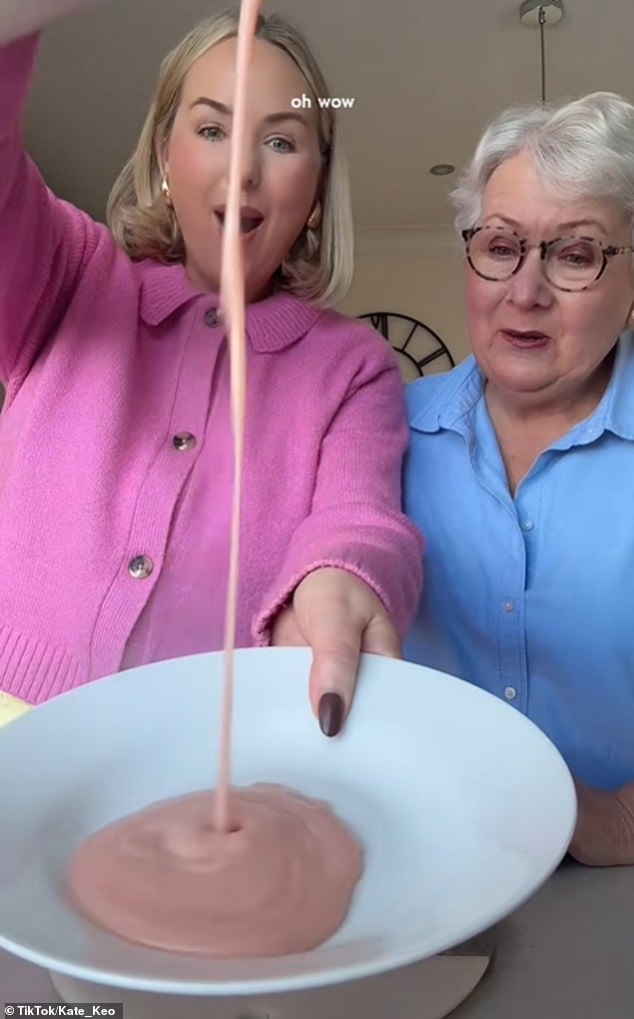 Why have normal custard when you could make it pink? A popular addition to a school desert, pink custard, also known as tubby or tellytubby custard, dominated the school menus for decades