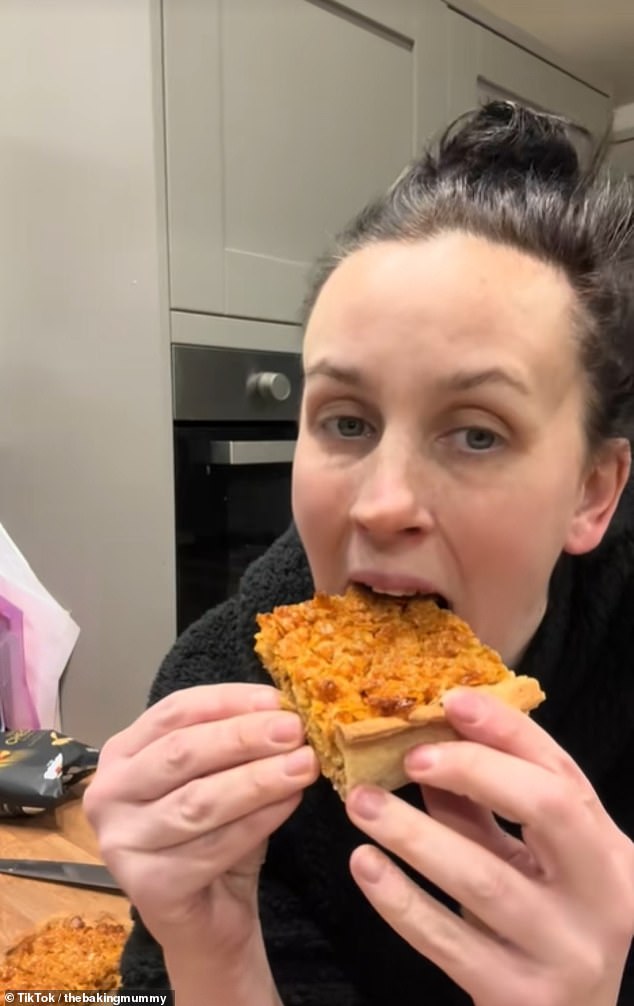 Simple and easy to bake, several social media users have attempted to recreate the classic snack - with one avid baker describing the school staple as the perfect thing to 'brighten up your Friday night'