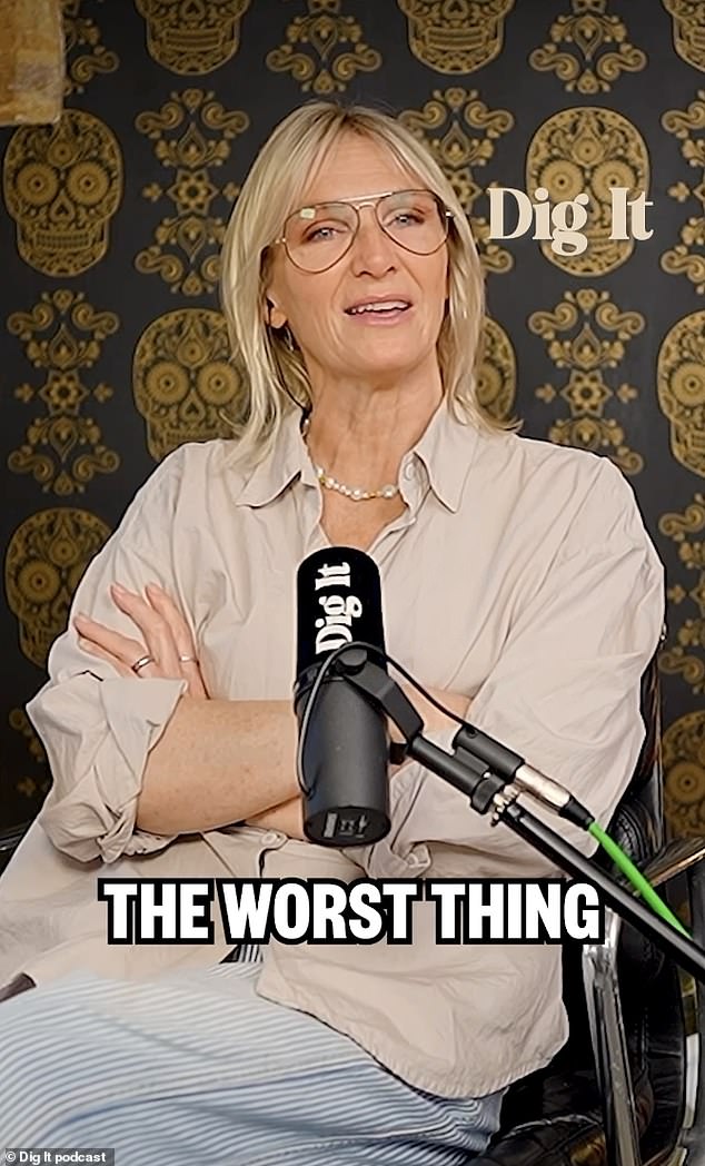 Jo said: 'I was oblivious that was the worst thing. I guess I had moved on to my next thing and I didn't realise what you were going through'