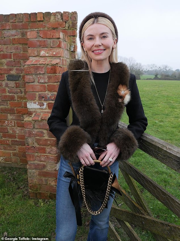 Georgia has been documenting her style choices for this year's festival on Instagram and felt she was taking a risk with her laid back look for Friday