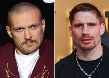 Oleksandr Usyk accused of 'thinking about a pay day' after snubbing unbeaten rival to fight kickboxer Rico Verhoeven