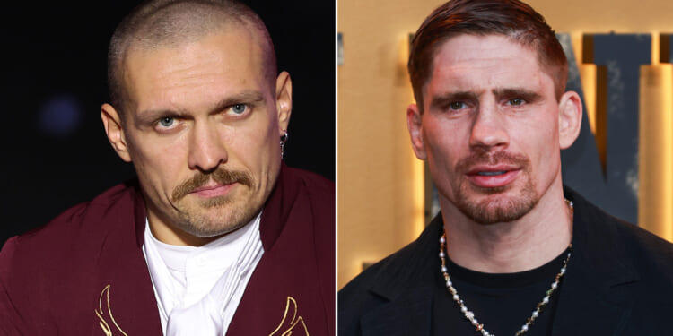 Oleksandr Usyk accused of 'thinking about a pay day' after snubbing unbeaten rival to fight kickboxer Rico Verhoeven
