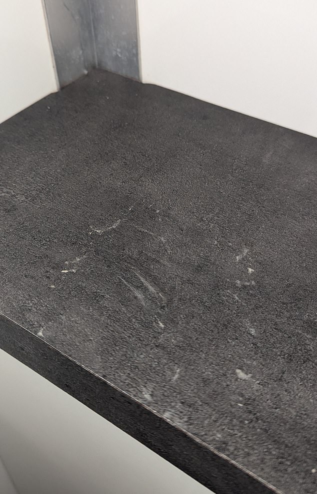 Our reporters discovered tell-tale traces of white powder left strewn across surfaces in the loos