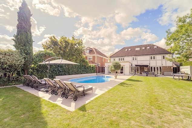 In reality the footballers' wives' house, like everything else in Sullivan's life, is rented by the day – and available to hire to anyone for £1,000 a night on holiday lettings site Airbnb