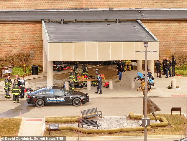 The security team at Temple Israel synagogue has been praised for its quick response to the incident