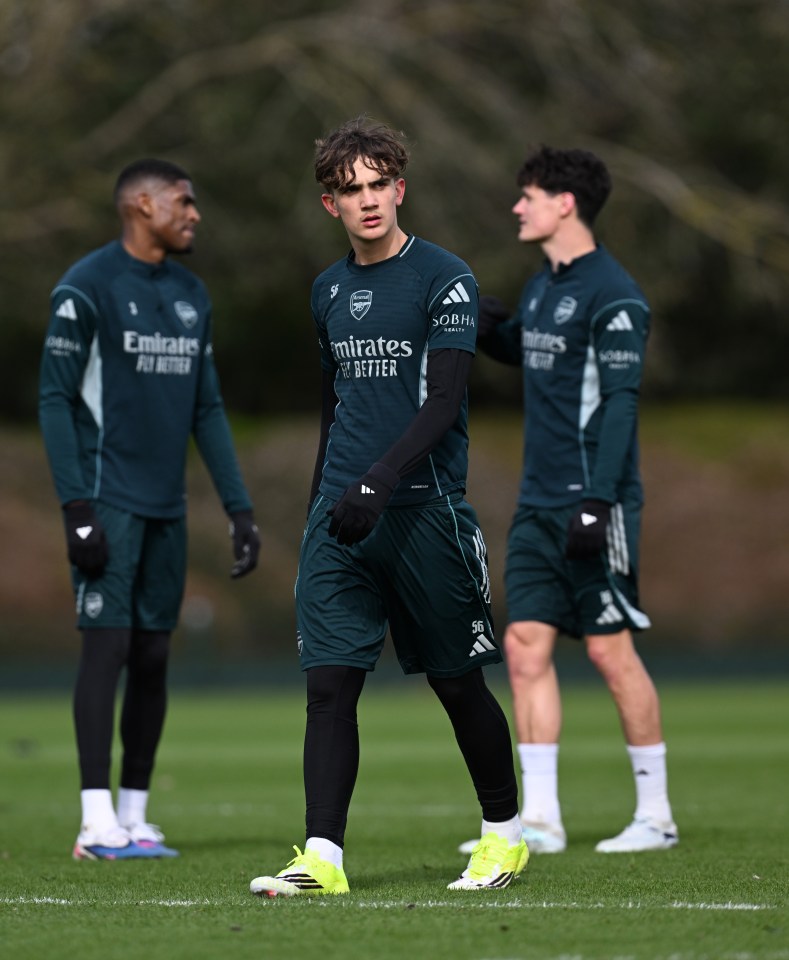 Arsenal Training Session