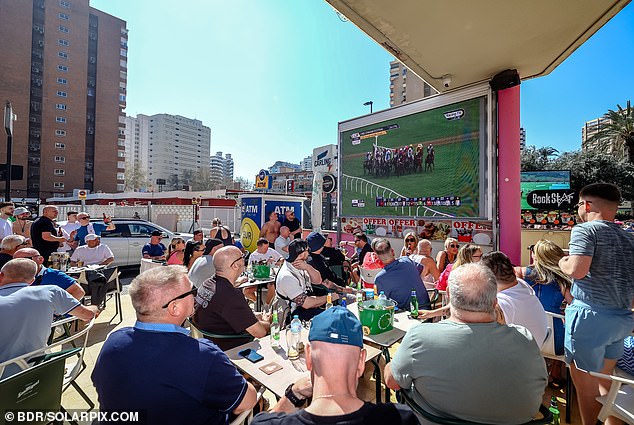 Horse racing fans watching today's races. Over 1,000 miles north of Spain , Cheltenham drew to a dramatic close with Gaelic Warrior and his jockey Paul Townend taking home the Gold Cup