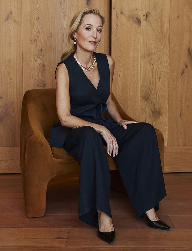 Gillian Anderson in the new Marks & Spencer campaign. Having the 57-year-old as ¿chief compliments officer¿ for customers has achieved the impossible and made middle-age cool