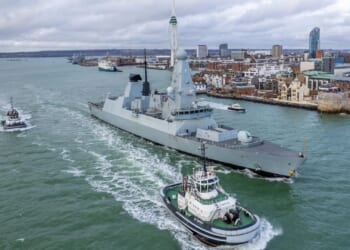 Farce as HMS Dragon warship spent three DAYS bobbing about in Channel after being ordered to defend Cyprus