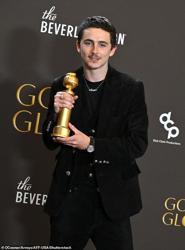 Timothée Chalamet may be headed for an embarrassing loss in the Best Actor category