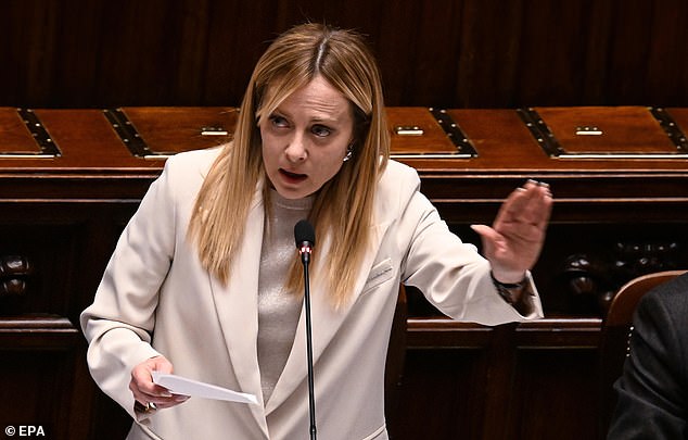 Ms Meloni has previously said she has no intention for Italy to join the war in Iran.