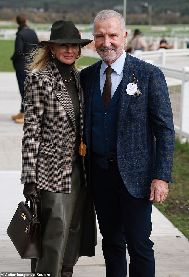 Former footballer and pundit Graham Souness was also at Cheltenham for the fourth and final day of the races
