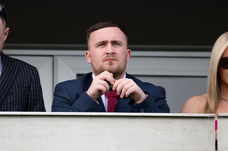 Luke Littler Wins Big On The Opening Race At Cheltenham Festival On Ladies Day - 11 Mar 2026