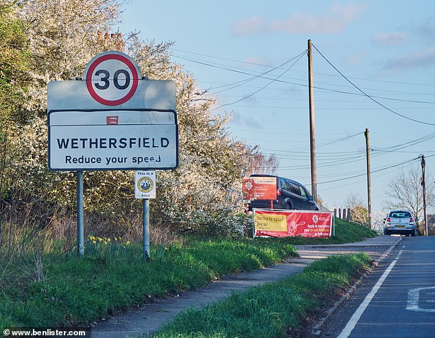 The former RAF base in Wethersfield was originally built in the Second World War as a base for Allied bombers to launch sorties against the Nazis but now houses asylum seekers