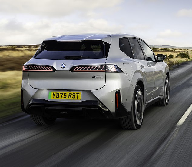 BMW bosses said the new iX3 takes its inspiration from the original 'Neue Klasse or New Class of cars launched more than six decades ago