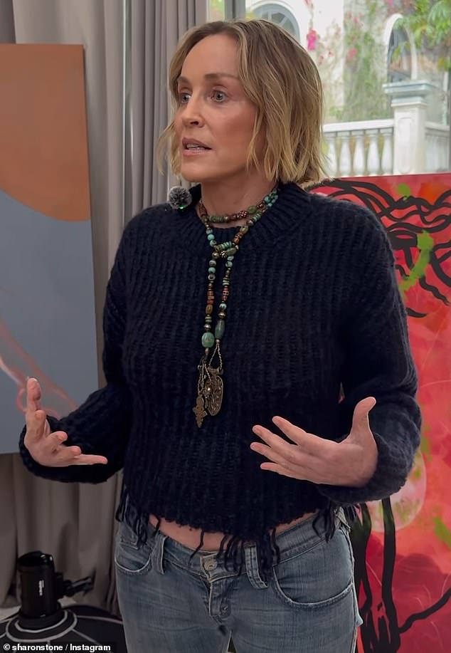 Sharon, now 68, opened up about her early days in film, explaining she struggled to get cast before she stripped off for Playboy in a bid to get given lead female roles