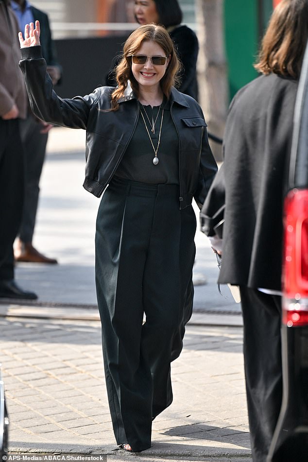 Like many actresses, Amy was faced with a disgusting reason why she wasn't cast a role in a movie she auditioned for (pictured in March)