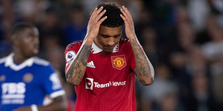 Jadon Sancho's Man Utd career was over after he did the same thing he did on England duty