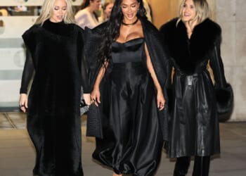 Pussycat Dolls trio put on a united front for first TV appearance as bitter feud rumbles on after reunion announcement