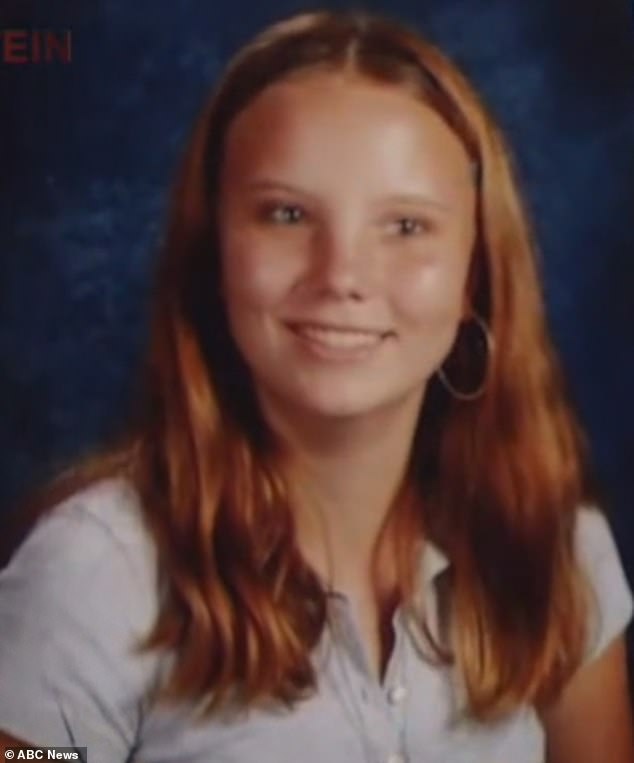 Jena-Lisa, pictured at the age of 14